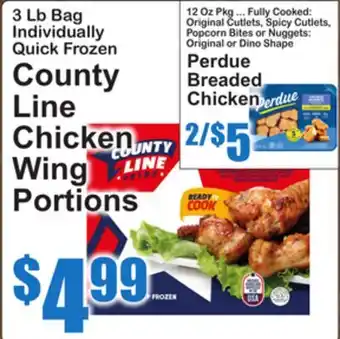 SuperFresh County Line Chicken Wing Portions offer