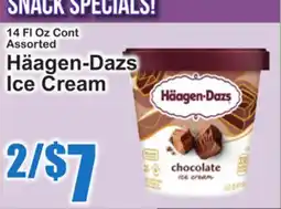 SuperFresh 14 Fl Oz Cont Assorted Häagen-Dazs Ice Cream offer