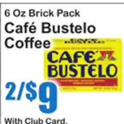 SuperFresh Café Bustelo Coffee offer