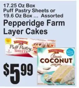 SuperFresh 17.25 Oz Box Puff Pastry Sheets or 19.6 Oz Box ... Assorted offer