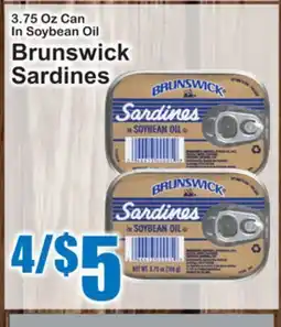 SuperFresh Brunswick Sardines offer