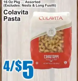 SuperFresh Colavita Pasta offer