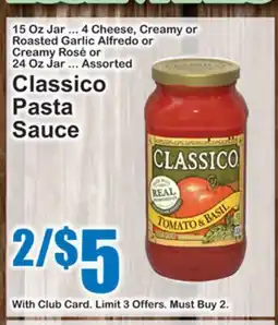 SuperFresh Classico Pasta Sauce offer