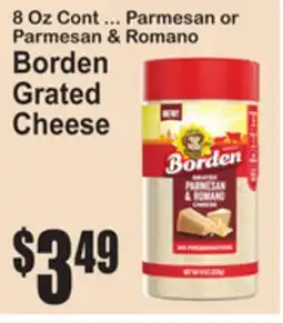SuperFresh Borden Grated Cheese offer