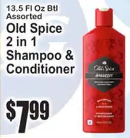 SuperFresh Old Spice 2 in 1 Shampoo & Conditioner offer