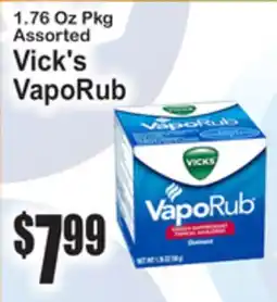 SuperFresh Vick's VapoRub offer