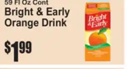 SuperFresh 59 Fl Oz Cont Bright & Early Orange Drink offer