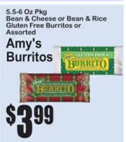 SuperFresh Amy's Burritos offer