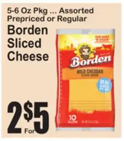 SuperFresh Borden Sliced Cheese offer