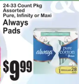 SuperFresh Always Pads offer