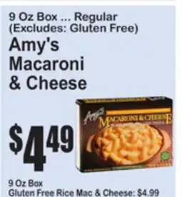 SuperFresh Amy's Macaroni & Cheese offer