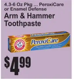 SuperFresh Arm & Hammer Toothpaste offer