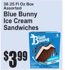 SuperFresh Blue Bunny Ice Cream Sandwiches offer