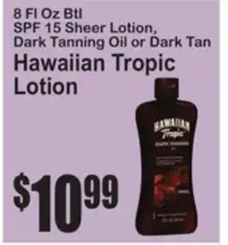 SuperFresh Hawaiian Tropic Lotion offer