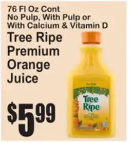 SuperFresh Tree Ripe Premium Orange Juice offer