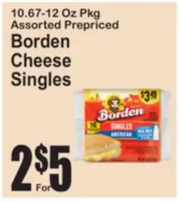 SuperFresh Borden Cheese Singles offer