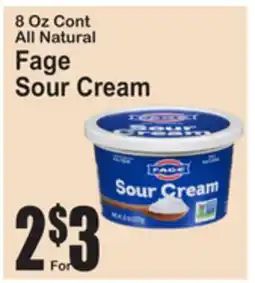 SuperFresh Fage Sour Cream offer