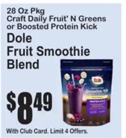 SuperFresh Dole Fruit Smoothie Blend offer