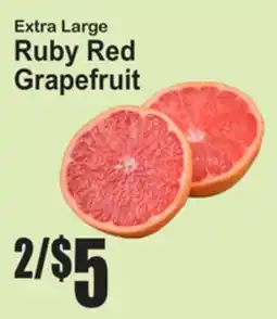 SuperFresh Extra Large Ruby Red Grapefruit offer