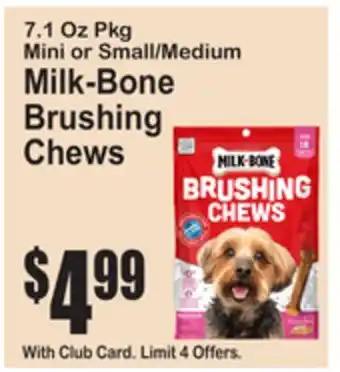 SuperFresh Milk-Bone Brushing Chews offer
