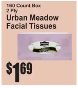 SuperFresh Urban Meadow Facial Tissues offer
