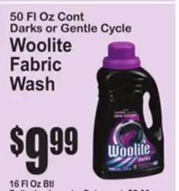 SuperFresh Woolite Fabric Wash offer