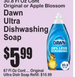 SuperFresh Dawn Ultra Dishwashing Soap offer