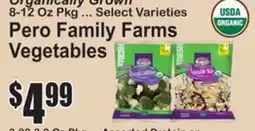 SuperFresh Pero Family Farms Vegetables offer