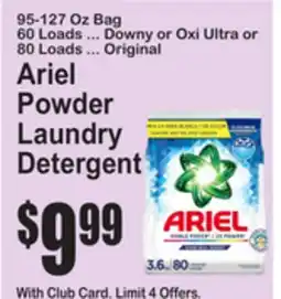 SuperFresh Ariel Powder Laundry Detergent offer