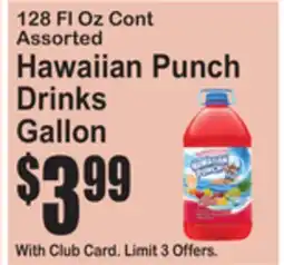 SuperFresh Hawaiian Punch Drinks offer