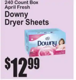 SuperFresh Downy Dryer Sheets offer