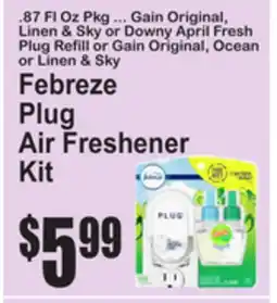 SuperFresh Febreze Plug Air Freshener Kit offer