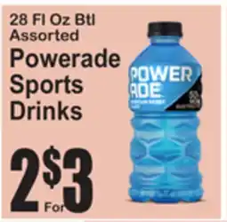 SuperFresh Powerade Sports Drinks offer