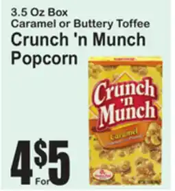 SuperFresh Crunch 'n Munch Popcorn offer
