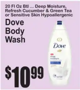 SuperFresh Dove Body Wash offer