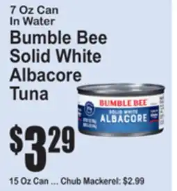 SuperFresh Bumble Bee Solid White Albacore Tuna offer