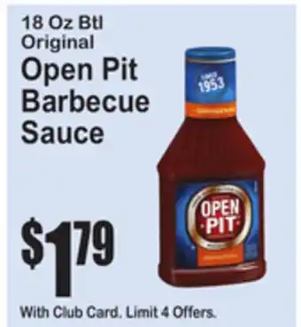 SuperFresh Open Pit Barbecue Sauce offer