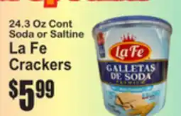 SuperFresh La Fe Crackers offer