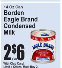 SuperFresh Borden Eagle Brand Condensed Milk offer