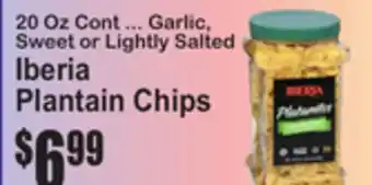 SuperFresh Iberia Plantain Chips offer