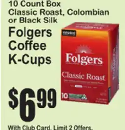 SuperFresh Folgers Coffee K-Cups offer