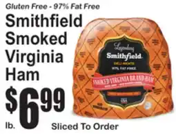 SuperFresh Smithfield Smoked Virginia Ham offer