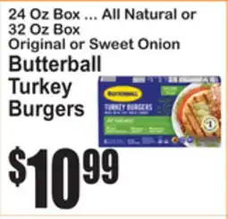 SuperFresh Butterball Turkey Burgers offer