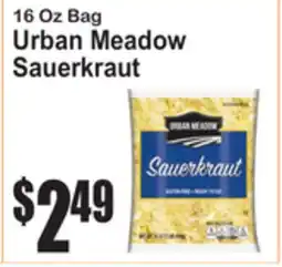 SuperFresh 16 Oz Bag Urban Meadow Sauerkraut offer