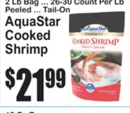 SuperFresh AquaStar Cooked Shrimp offer