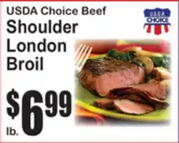 SuperFresh USDA Choice Beef Shoulder London Broil offer
