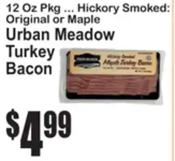 SuperFresh Urban Meadow Turkey Bacon offer