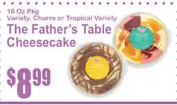 SuperFresh The Father's Table Cheesecake offer
