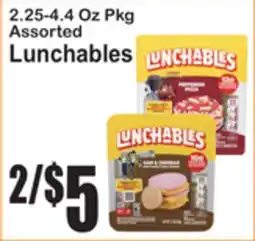 SuperFresh Assorted Lunchables offer