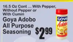 SuperFresh Goya Adobo All Purpose Seasoning offer